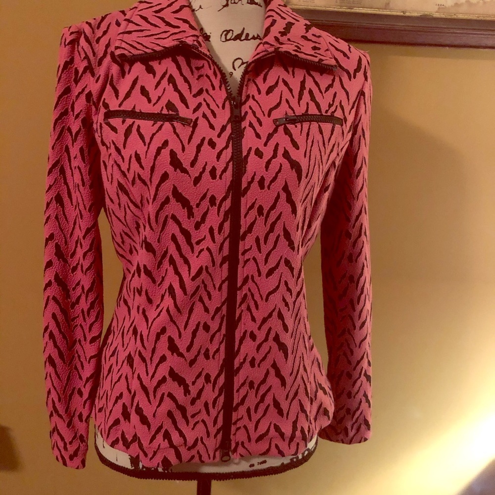 NABI zip up blazer